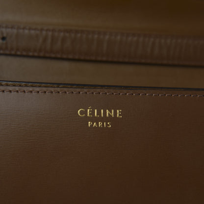 Celine Box Calfskin Medium Classic Box Flap Bag Camel 8 of 14