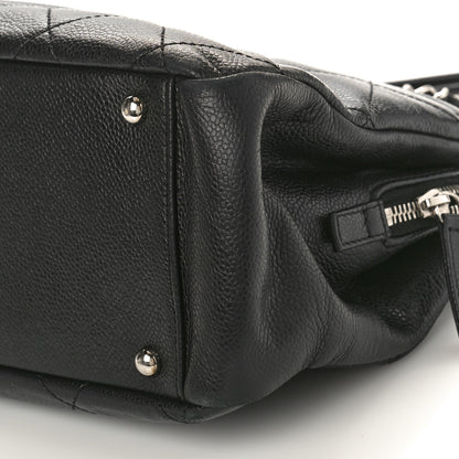 Chanel Caviar Quilted CC Timeless Soft Tote Black 8 of 8