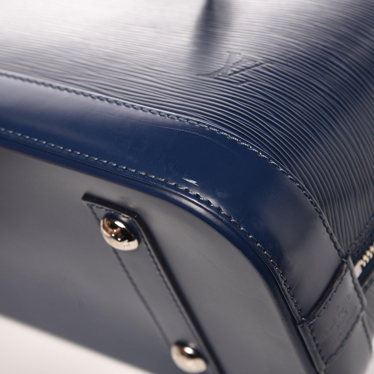 Louis Vuitton Epi Alma PM Indigo 9 of 10