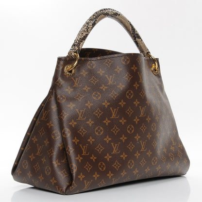 Louis Vuitton Snakeskin Monogram Artsy MM 3 of 8