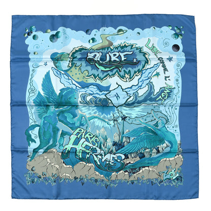 Hermes Silk Libres Comme L'Ange Scarf 90 1 of 3