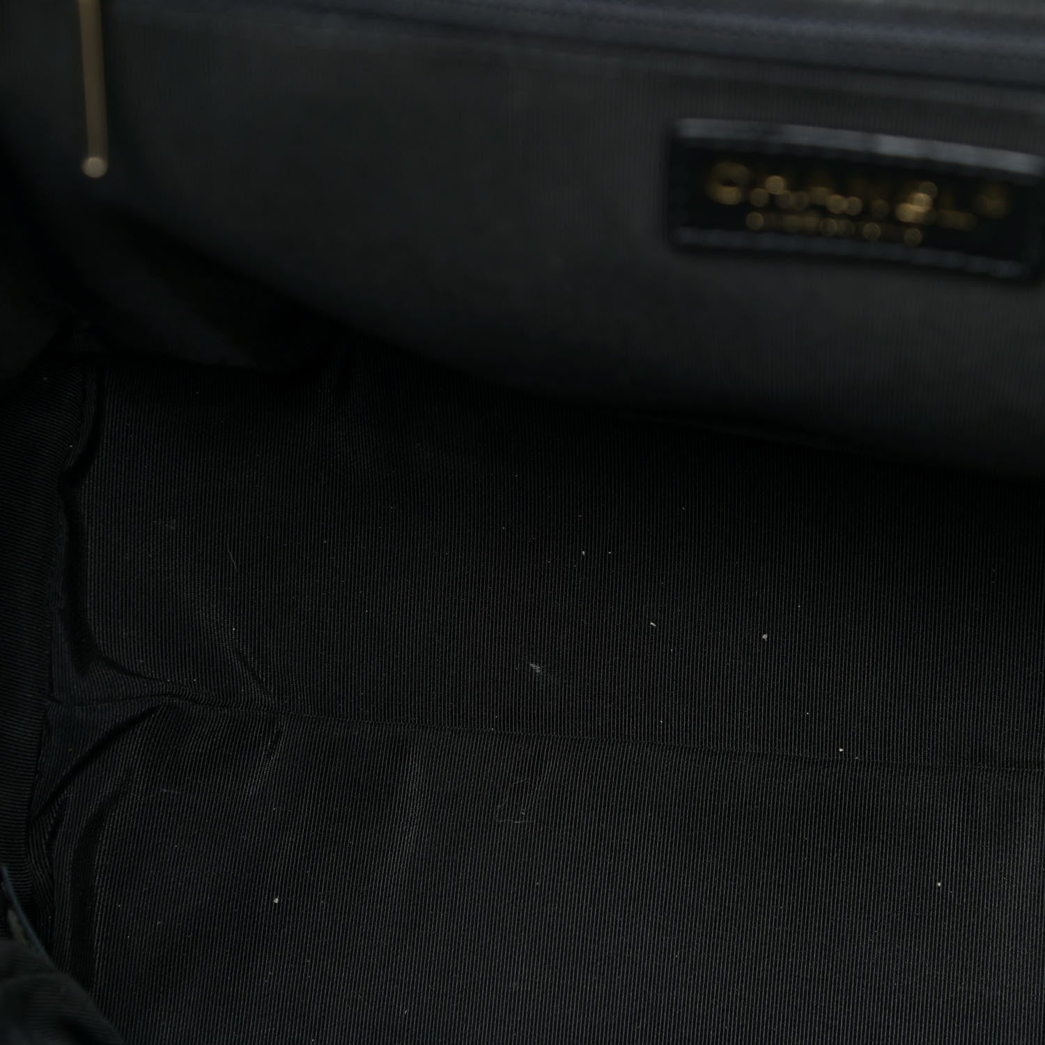 Chanel Calfskin Stitched Medium Shopping Tote Black 12 of 16