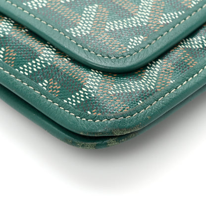 Goyard Goyardine Plumet Wallet Clutch Green 11 of 17