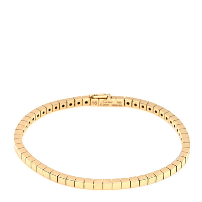 Cartier 18K Yellow Gold Lanieres Bracelet 16 1 of 4