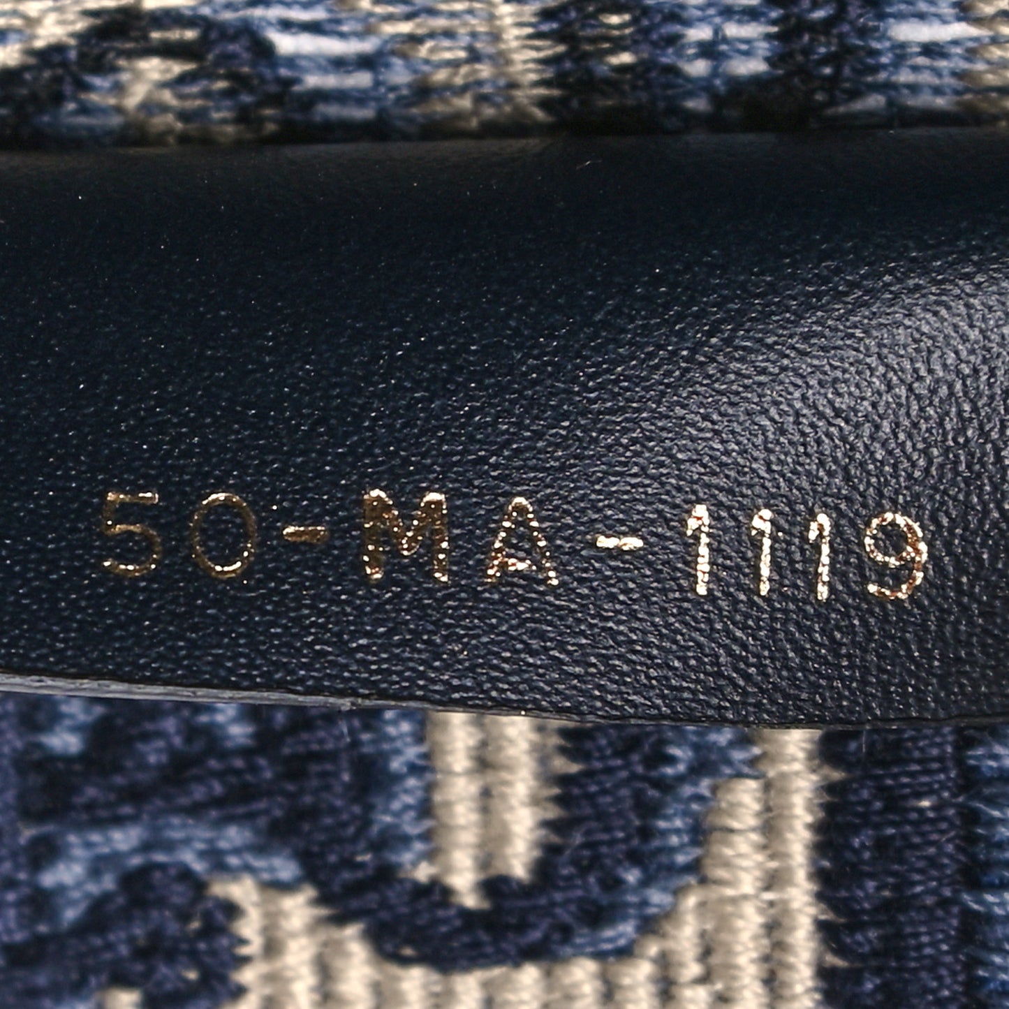 Oblique Medium Book Tote Blue Multicolor