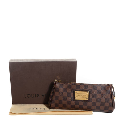 Louis Vuitton Damier Ebene Eva Clutch 8 of 8
