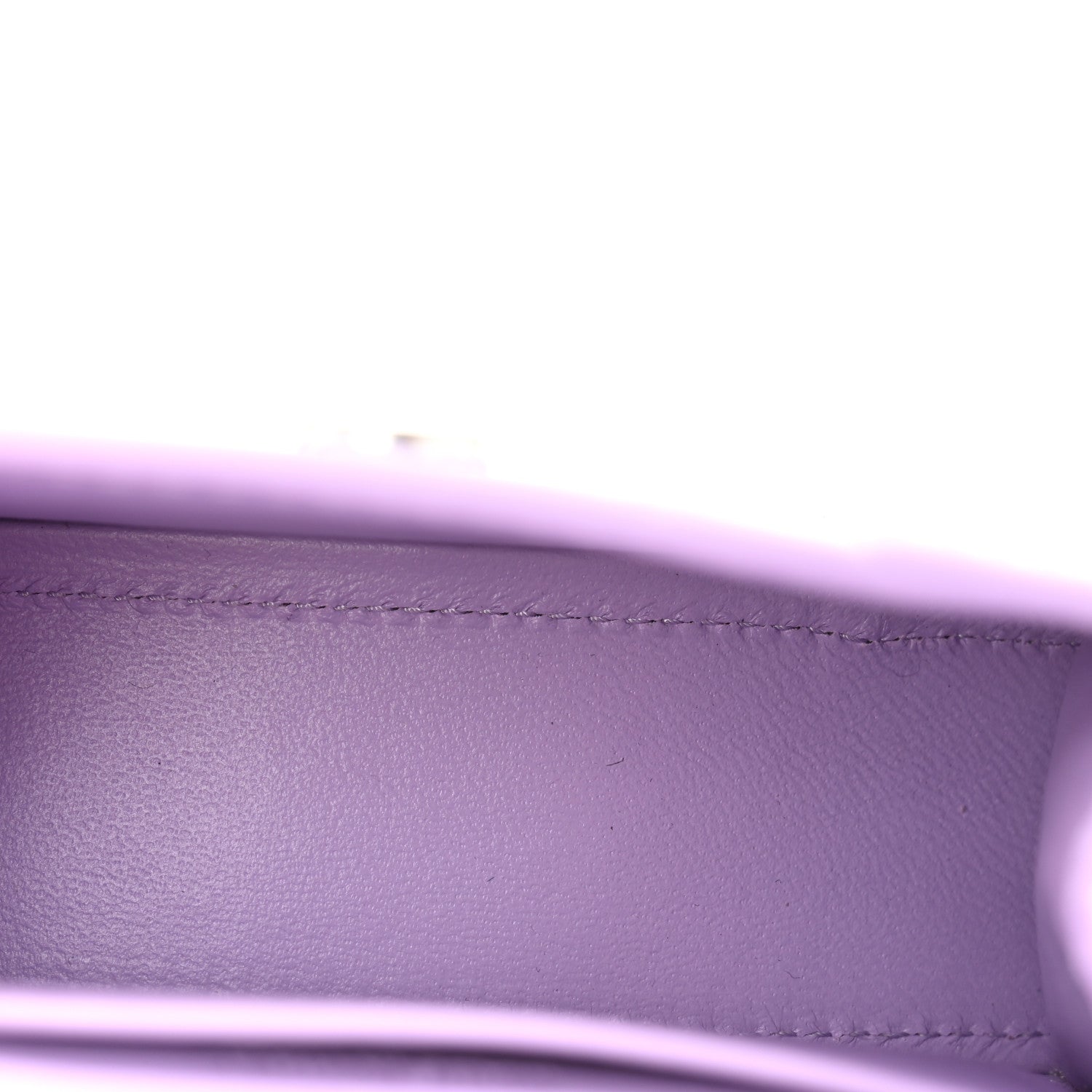 Balenciaga Shiny Calfskin Crocodile Embossed Hourglass Top Handle Bag Mini with Chain  Lilac 5 of 10