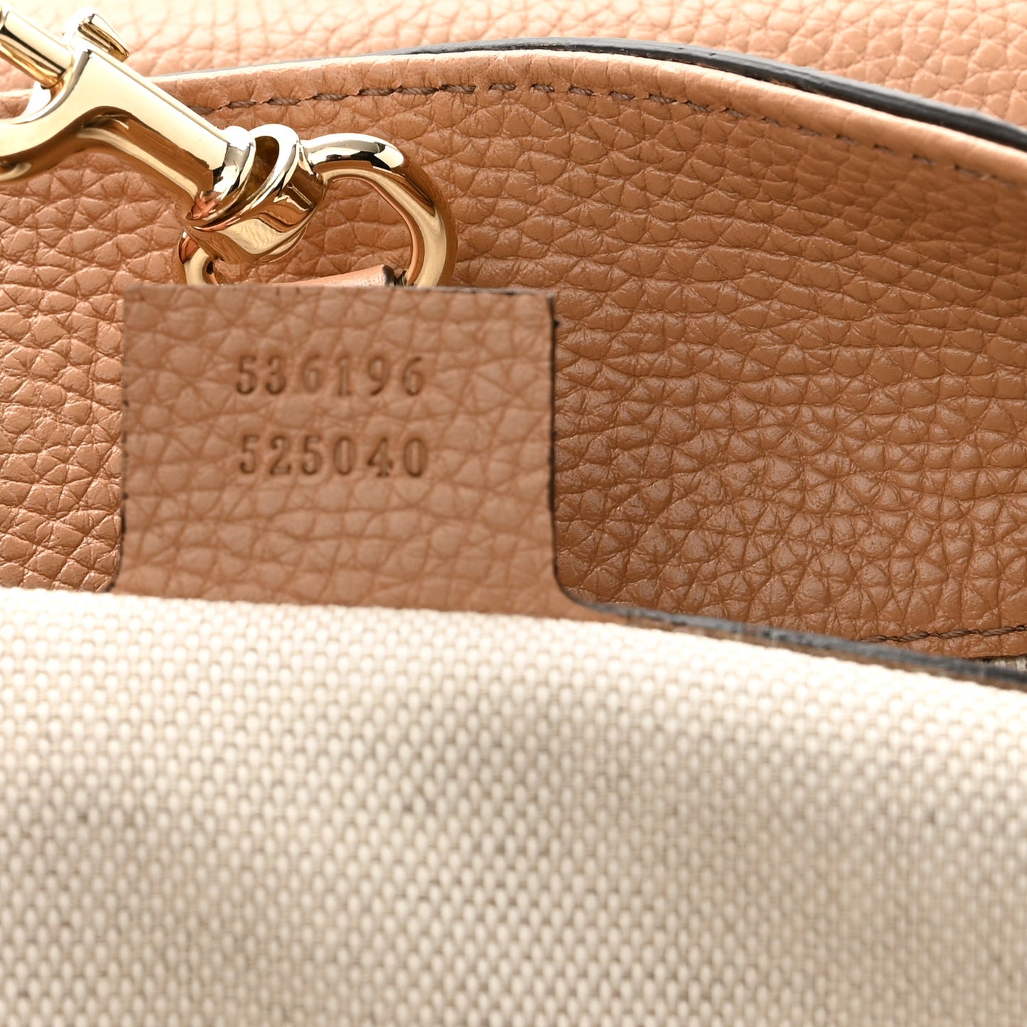 Pebbled Calfskin Medium Soho Chain Shoulder Bag Camelia