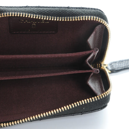 Chanel Caviar Quilted Zip Coin Purse Black 5 of 8