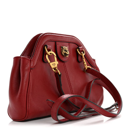 Gucci Piuma Lux Calfskin Small Re(Belle) Crossbody Bag Romantic Cerise 3 of 15