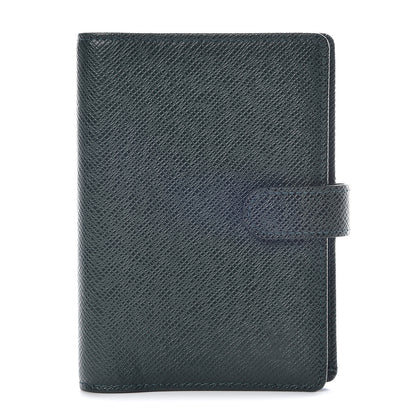 Louis Vuitton Taiga Small Ring Agenda Cover Epicea 1 of 9