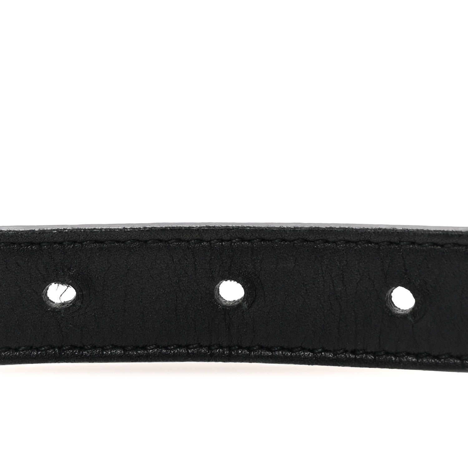 Gucci Calfskin Double G 20mm Belt 80 32 Black 3 of 6