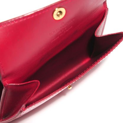 Louis Vuitton Vernis Ludlow Wallet Pomme D'Amour 5 of 10