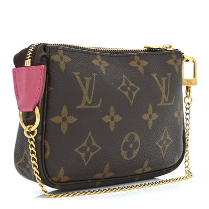 Louis Vuitton Monogram 2020 Christmas Animation Roller Coaster Mini Pochette Accessories Pivoine 3 of 10