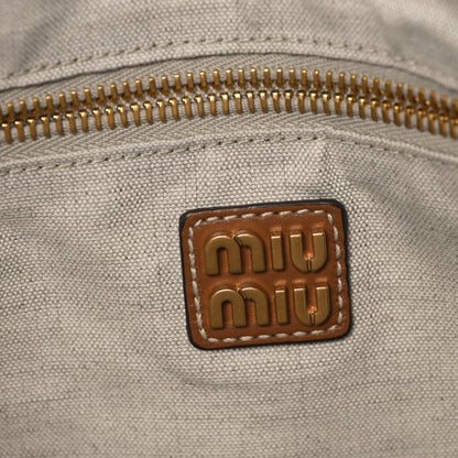 Miu Miu Nappa Ivy Bag Caramel 6 of 11