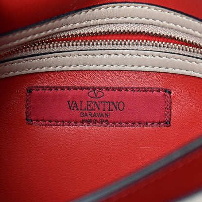 Valentino Garavani Nappa Rockstud Wristlet Clutch Poudre 5 of 7