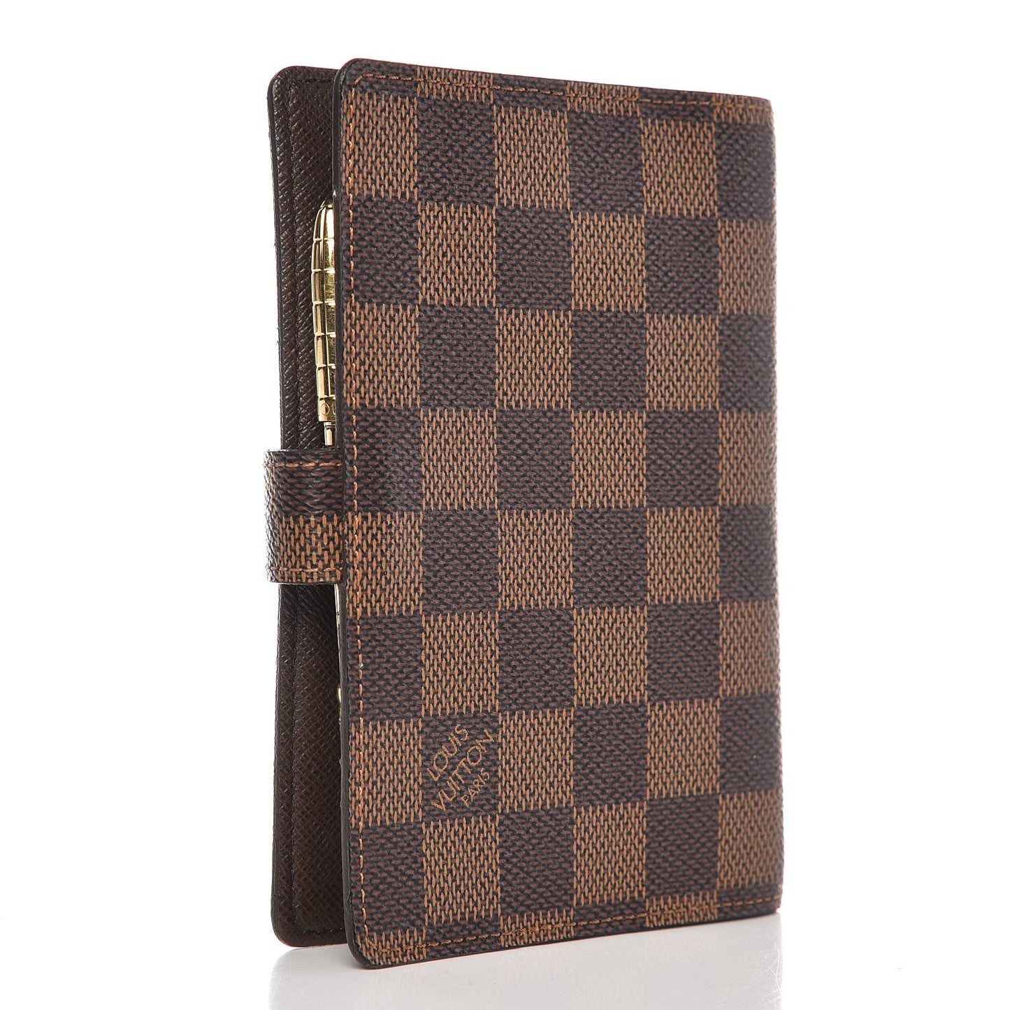 Damier Ebene Small Ring Agenda Cover