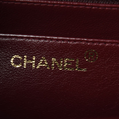Chanel Lambskin Quilted XL Jumbo Single Flap Black 6 of 9