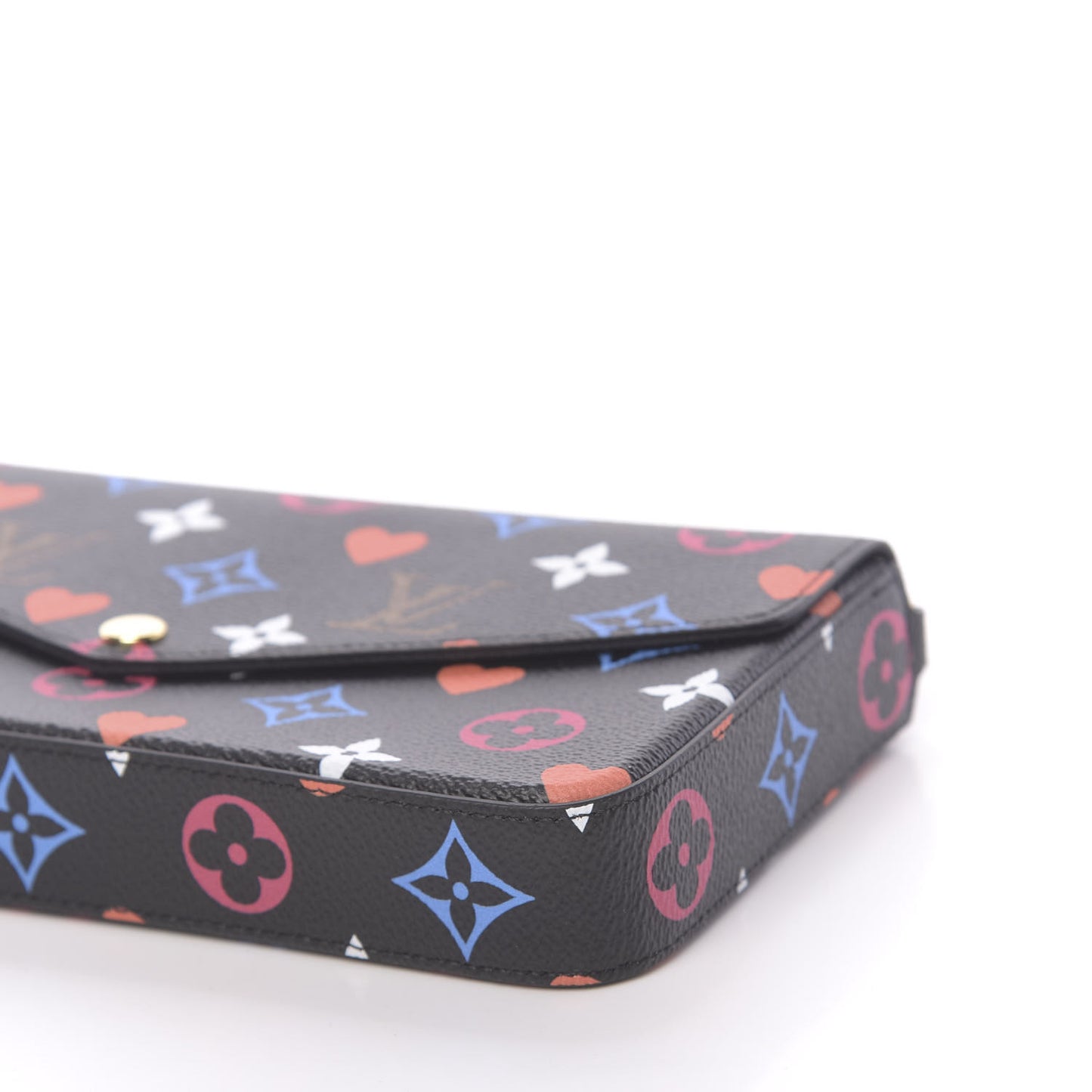 Game On Felicie Chain Wallet Black