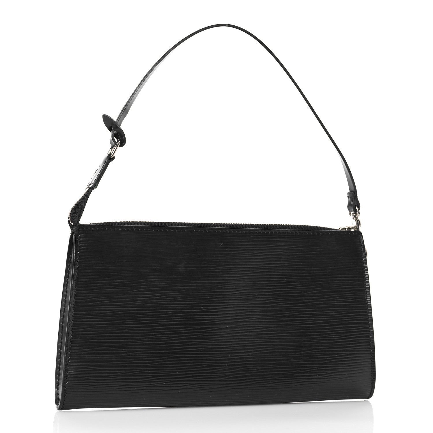 Louis Vuitton Epi Pochette Accessories 24 Black 3 of 8