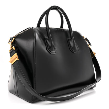 Givenchy Shiny Lord Calfskin Medium Antigona Black 3 of 12