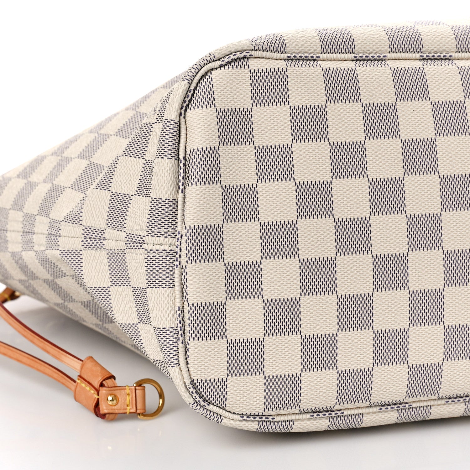 Louis Vuitton Damier Azur Neo Neverfull MM Rose Ballerine 8 of 10
