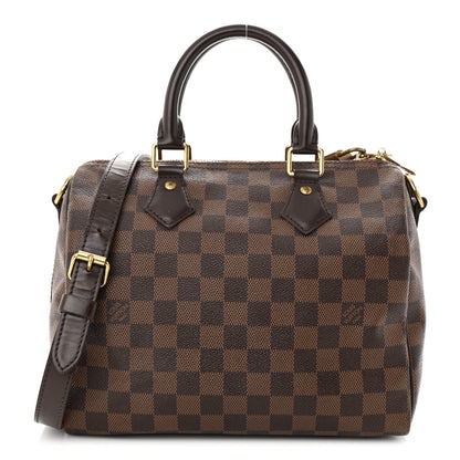Louis Vuitton Damier Ebene Speedy Bandouliere 25 1 of 13