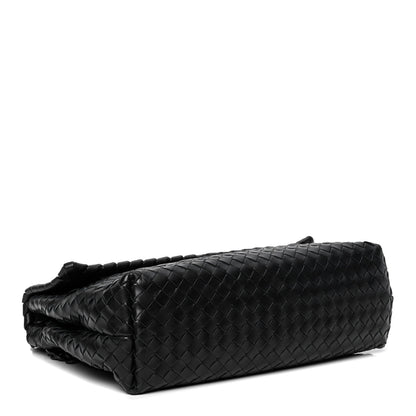 Bottega Veneta Nappa Intrecciato Medium Olimpia Shoulder Bag Black 3 of 6