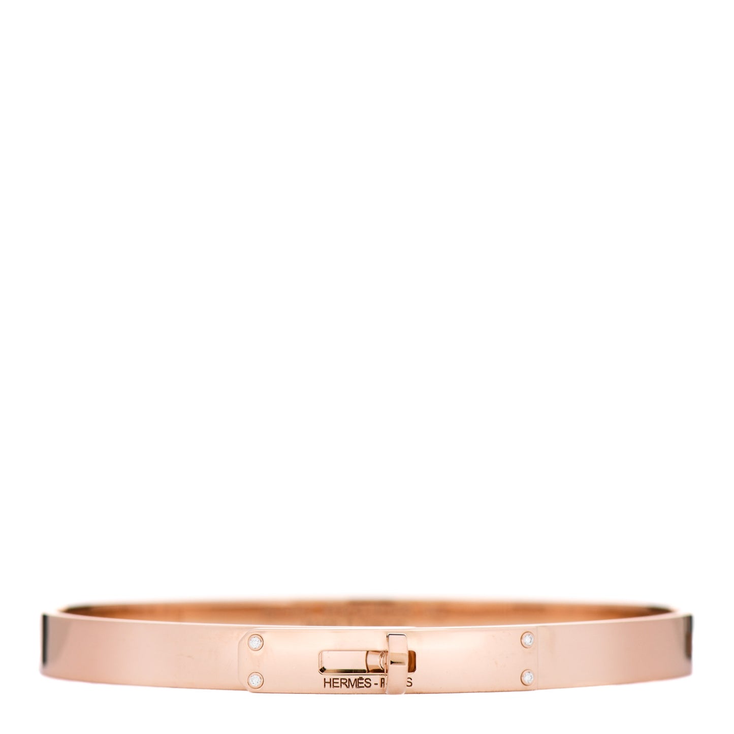 18K Rose Gold Diamond PM Kelly Bracelet SH