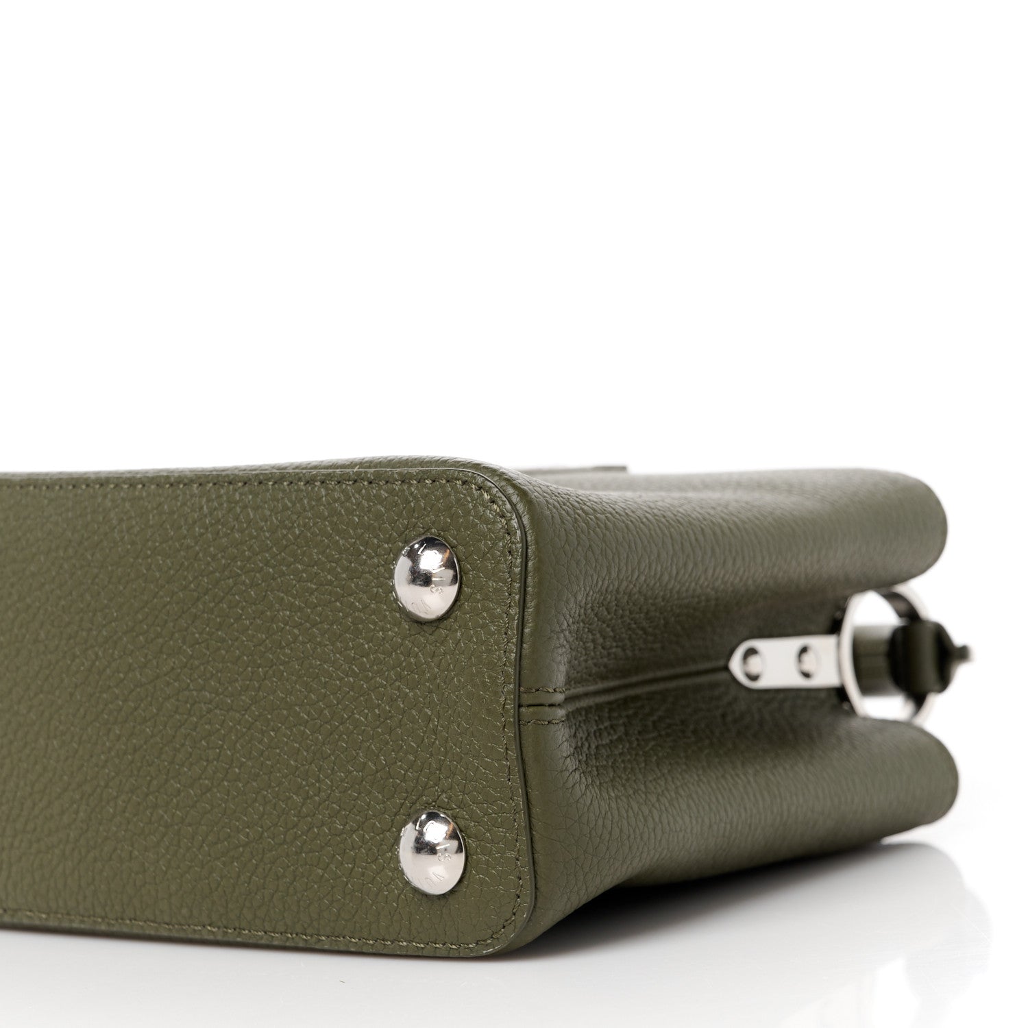 Louis Vuitton Taurillon Capucines BB Khaki 9 of 9