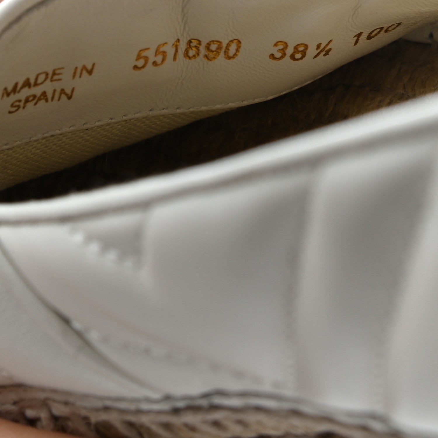 Gucci Nappa Matelasse GG Marmont Espadrilles 38.5 Great White 8 of 9