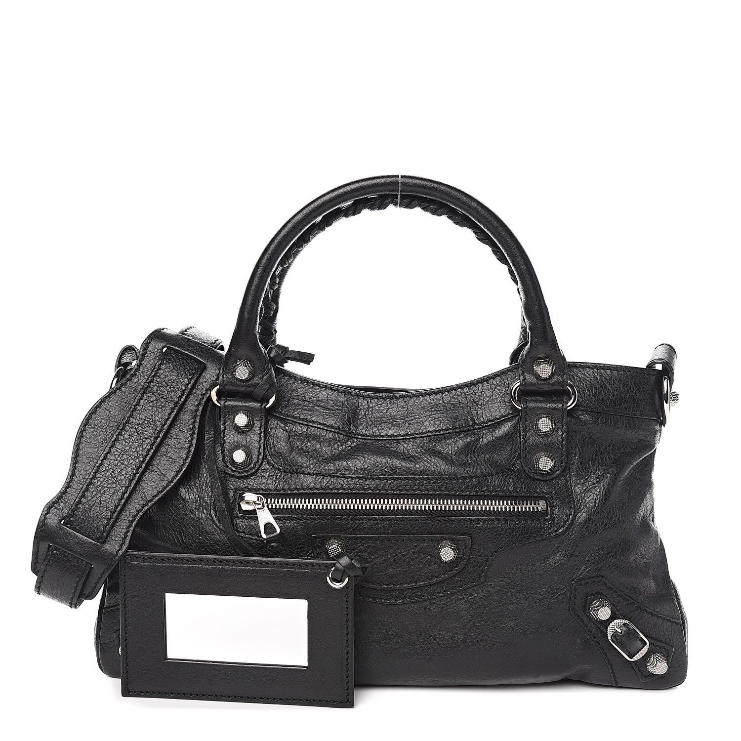 Balenciaga Agneau Giant 12 Silver Hardware First Black 1 of 10