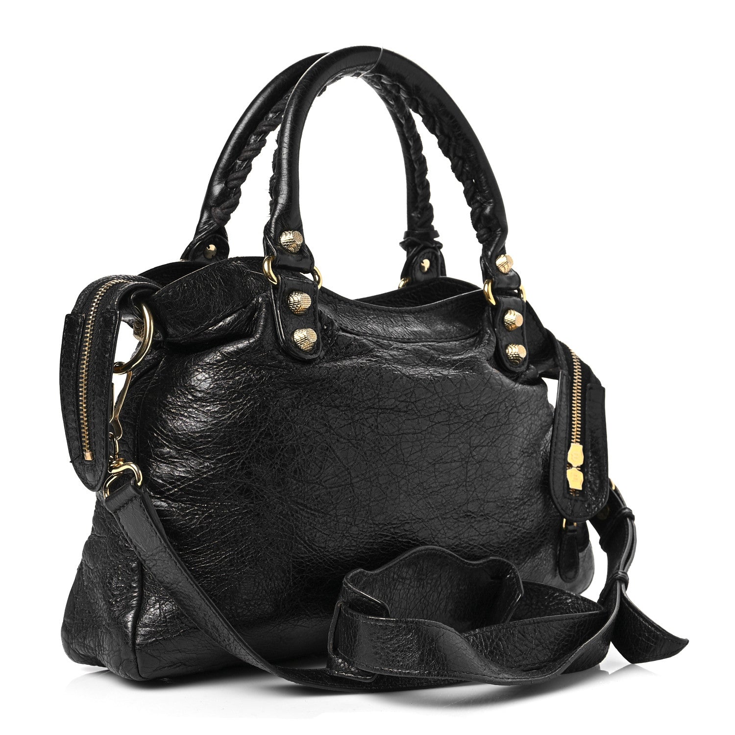 Balenciaga Agneau Giant 12 Gold Hardware Town Black 3 of 9