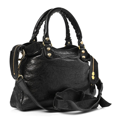 Balenciaga Agneau Giant 12 Gold Hardware Town Black 3 of 9