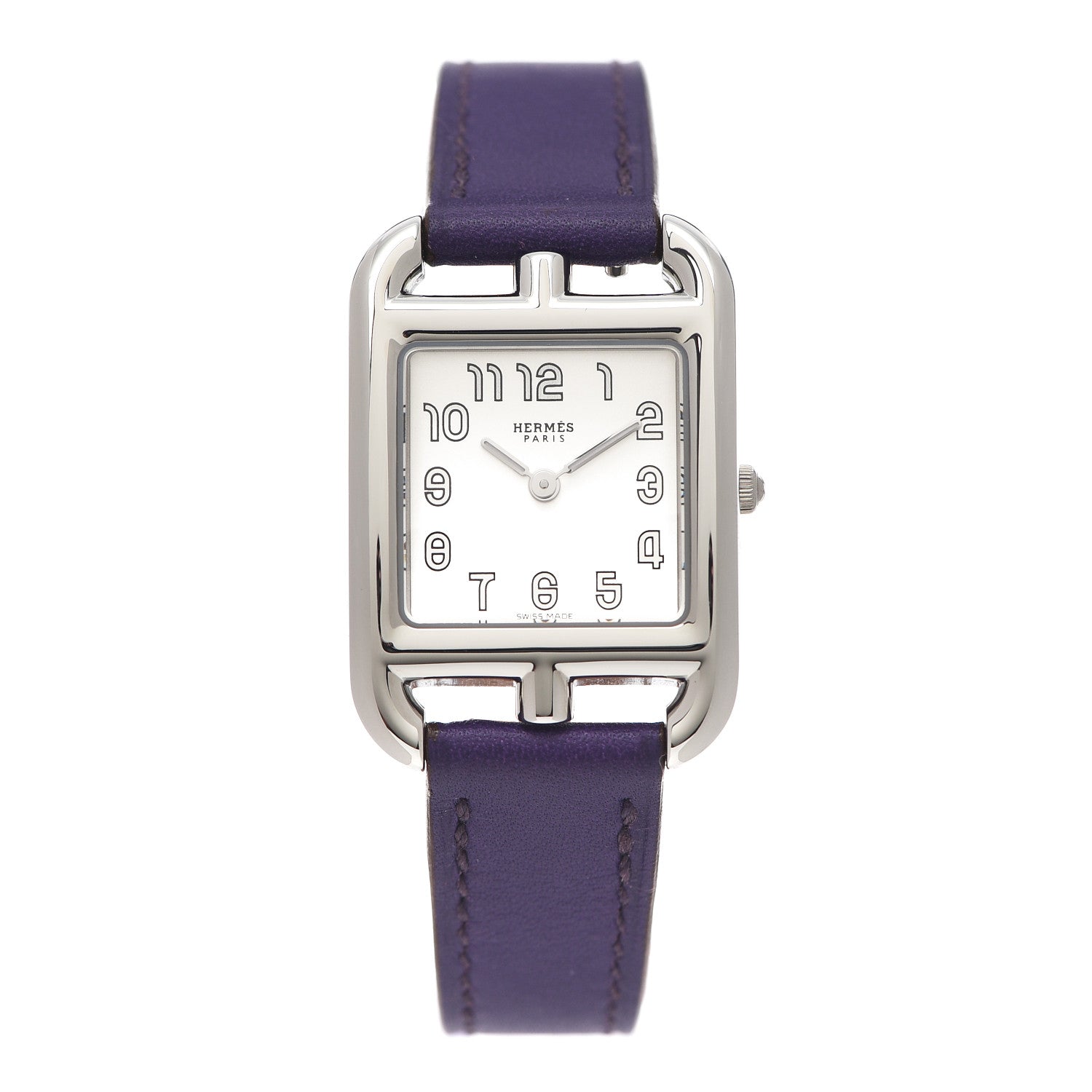 Hermes Stainless Steel Swift 23mm Cape Cod Quartz Watch Anemone 1 of 5