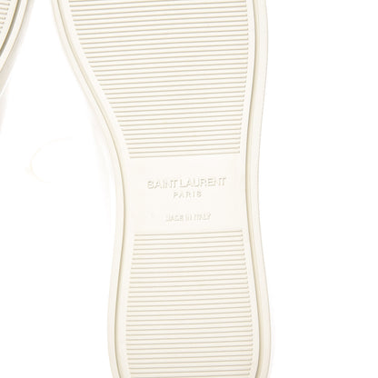 Saint Laurent Calfskin Andy Low Top Sneakers 38.5 White 6 of 11