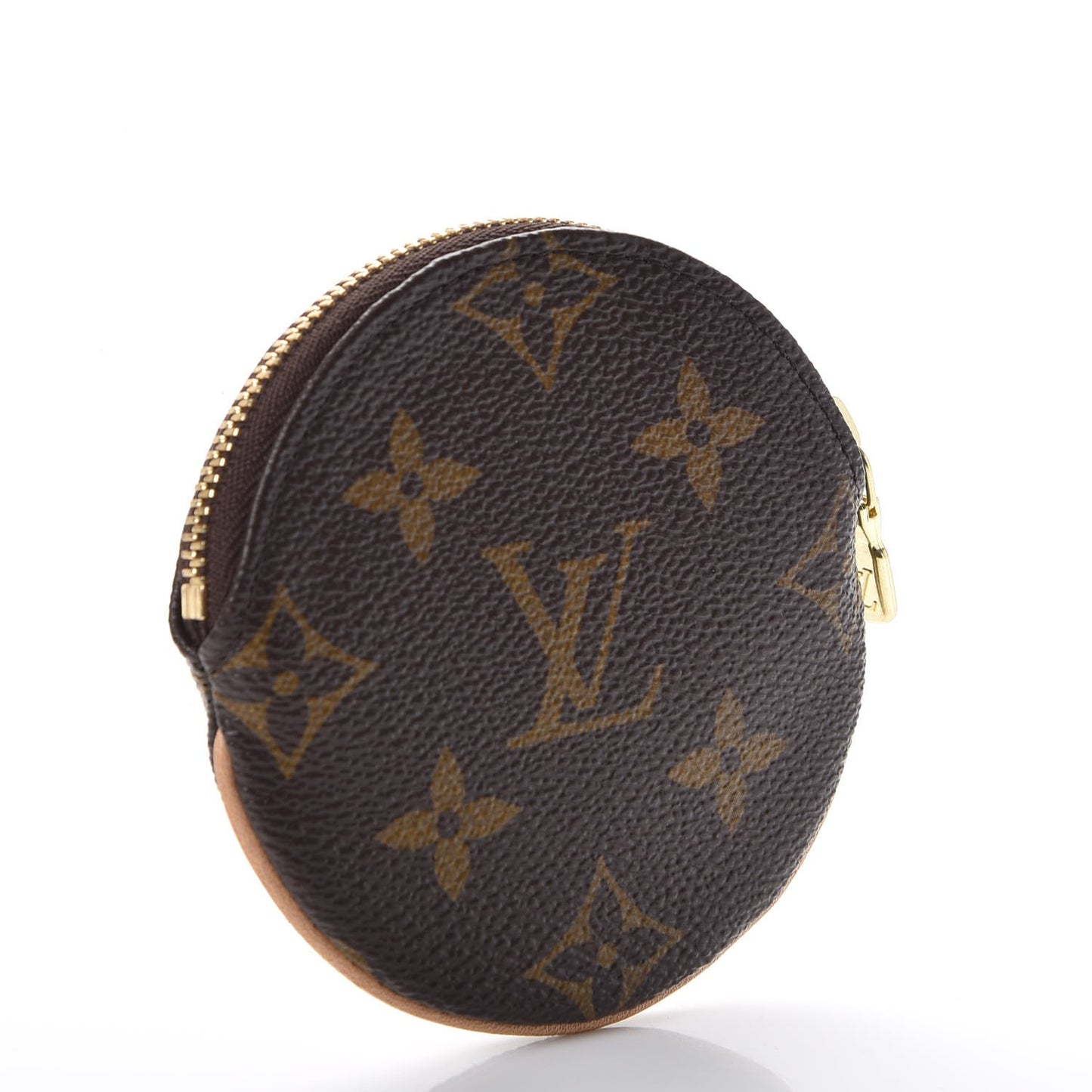 Monogram Round Coin Purse