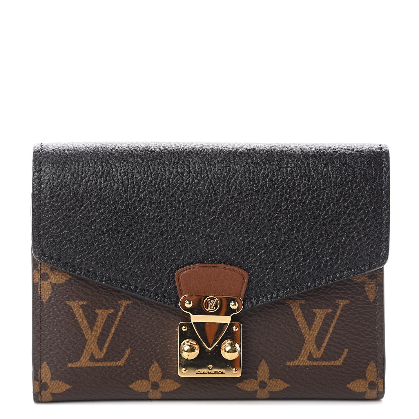 Monogram Pallas Compact Wallet NM Black