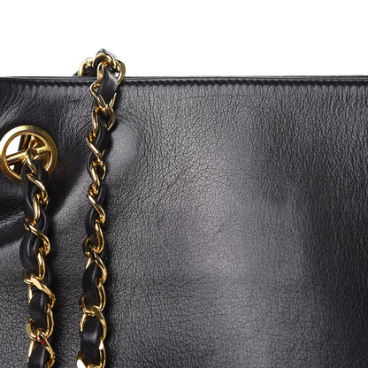 Chanel Lambskin Quilted Shoulder Bag Black 12 of 14