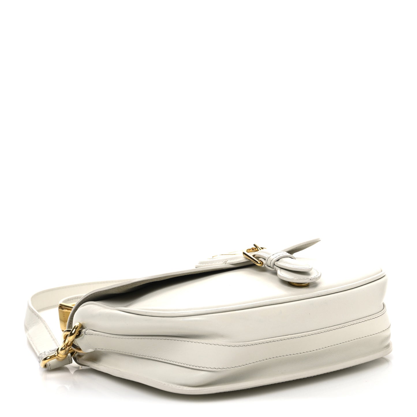 Box Calfskin Medium Bobby Flap Latte