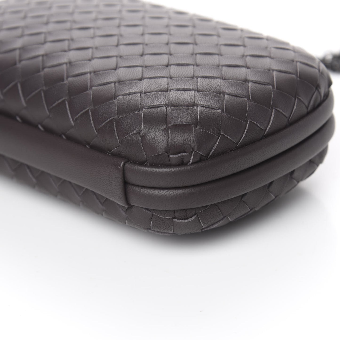 Nappa Intrecciato Chain Knot Clutch Quetsche