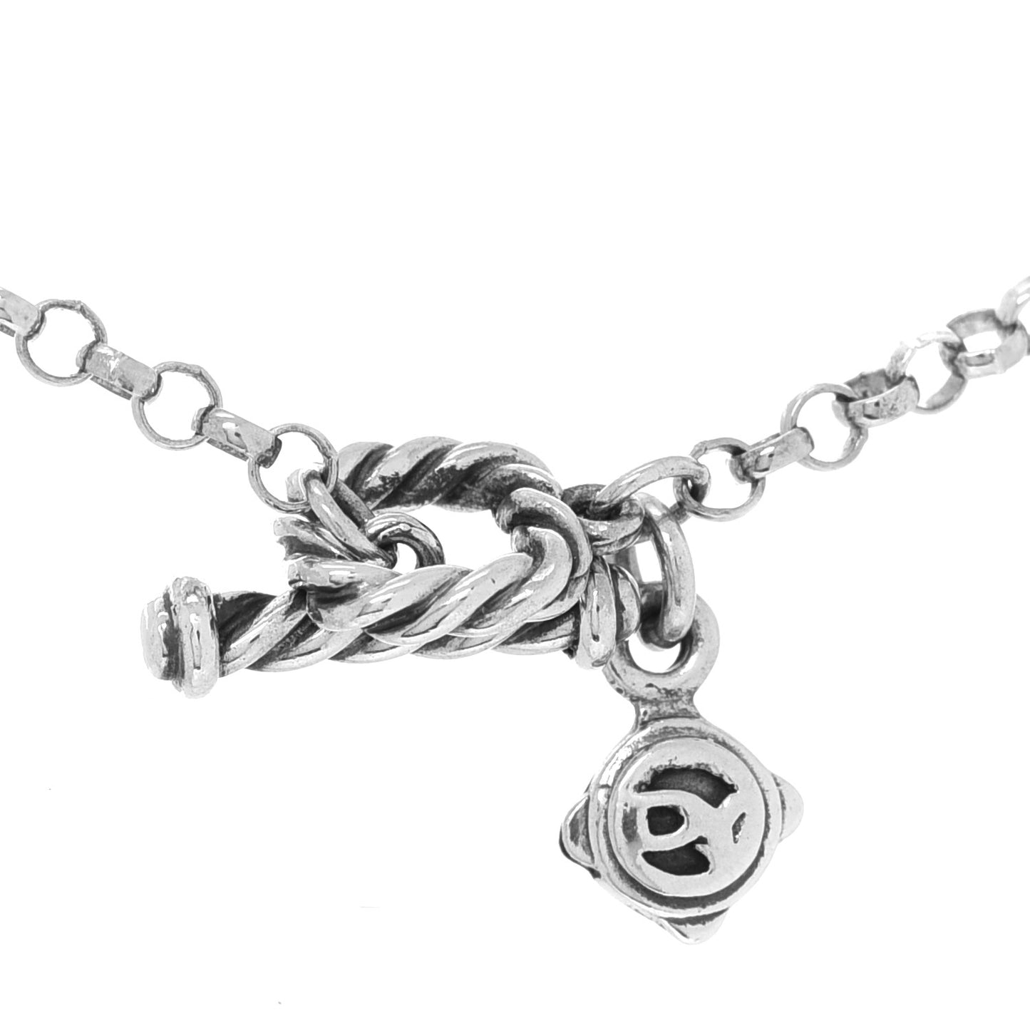 Sterling Silver Freshwater Pearl Bead Chain Necklace