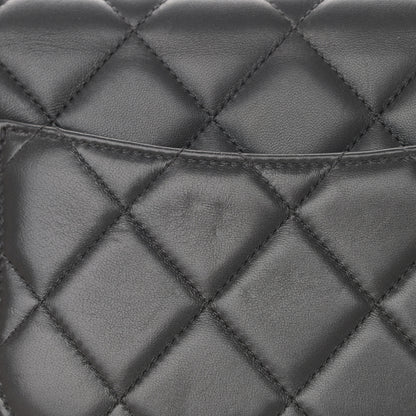 Chanel Lambskin Quilted Small Trendy CC Dual Handle Flap Bag Dark Grey 11 of 14