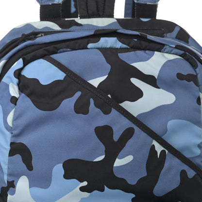 Valentino Garavani Nylon Camouflage Backpack Blue 7 of 10