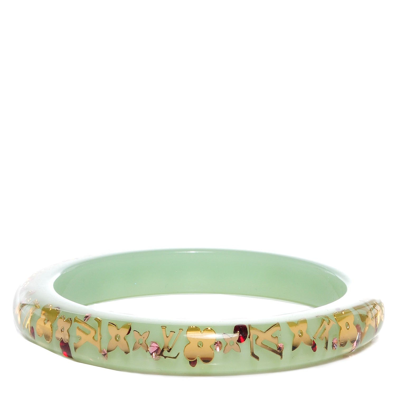 Louis Vuitton Inclusion Bracelet PM Size Medium Peppermint 1 of 3