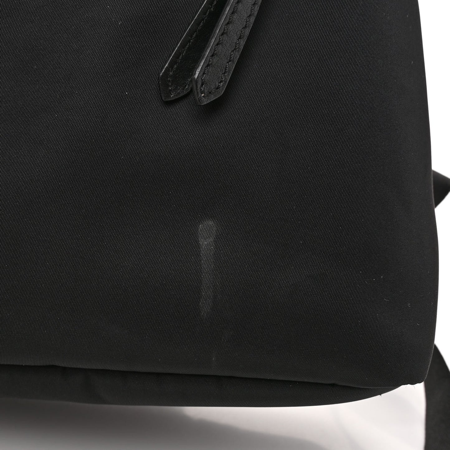 Nylon Vitello Dolce Elaphe Fox Fur Monster Eyes Backpack Black Natural Bordeaux Multicolor