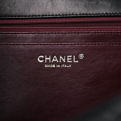 Chanel Lambskin Quilted Maxi Double Flap Black 5 of 13