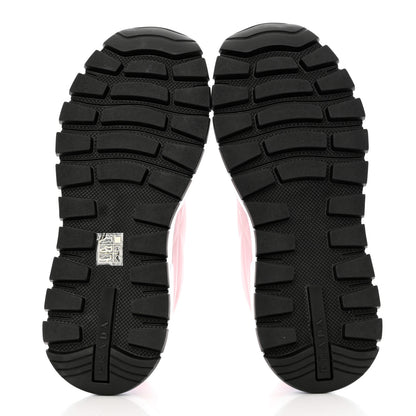 Prada Re-Nylon Piuma Metal Triangle Logo Quilted 45mm Sneakers 41 Alabastro 5 of 9