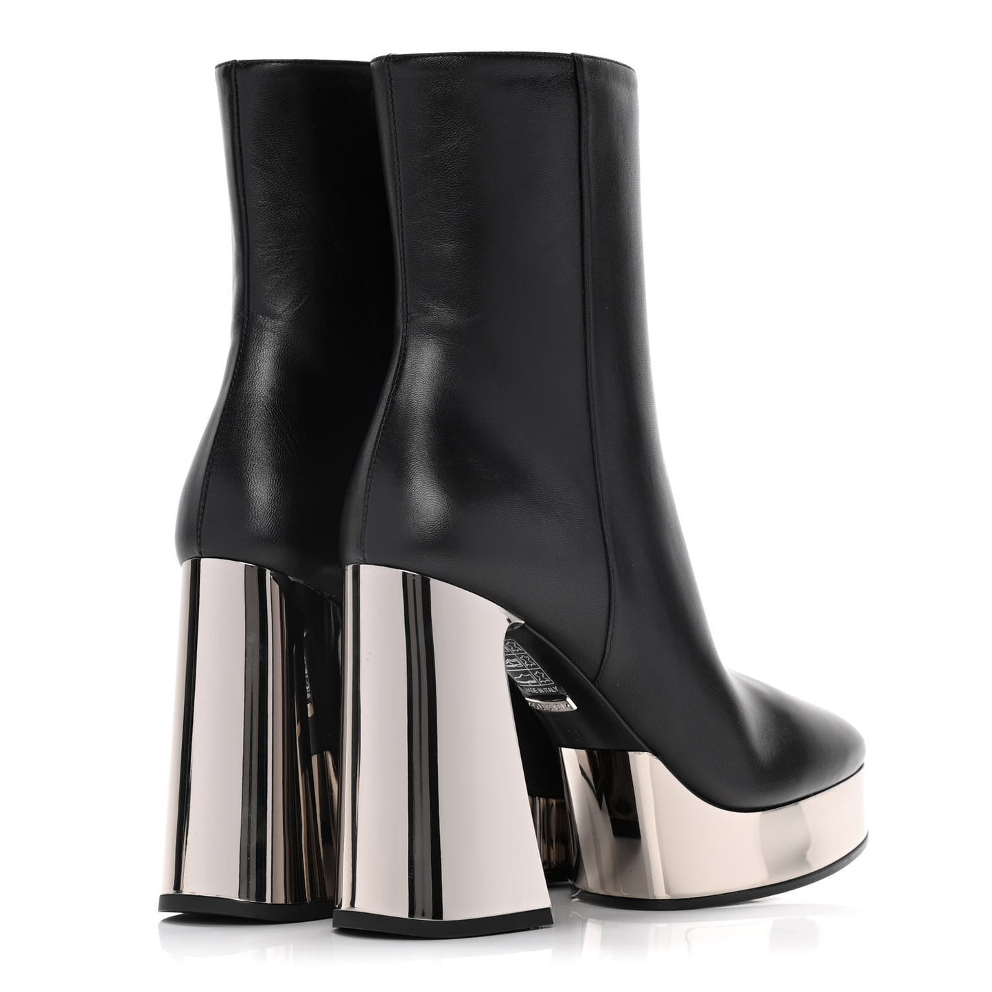 Malaga Kid Chrome Ankle Boots 36 Black