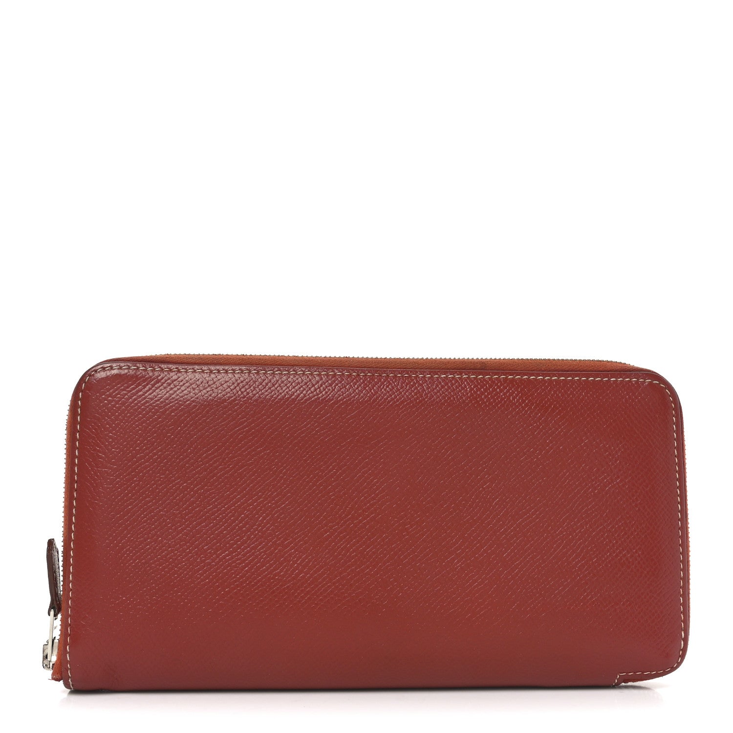 Hermes Epsom Silk'In Wallet Brique 1 of 6